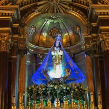 Virgin Mary in the Church Iglesia de San Francisco